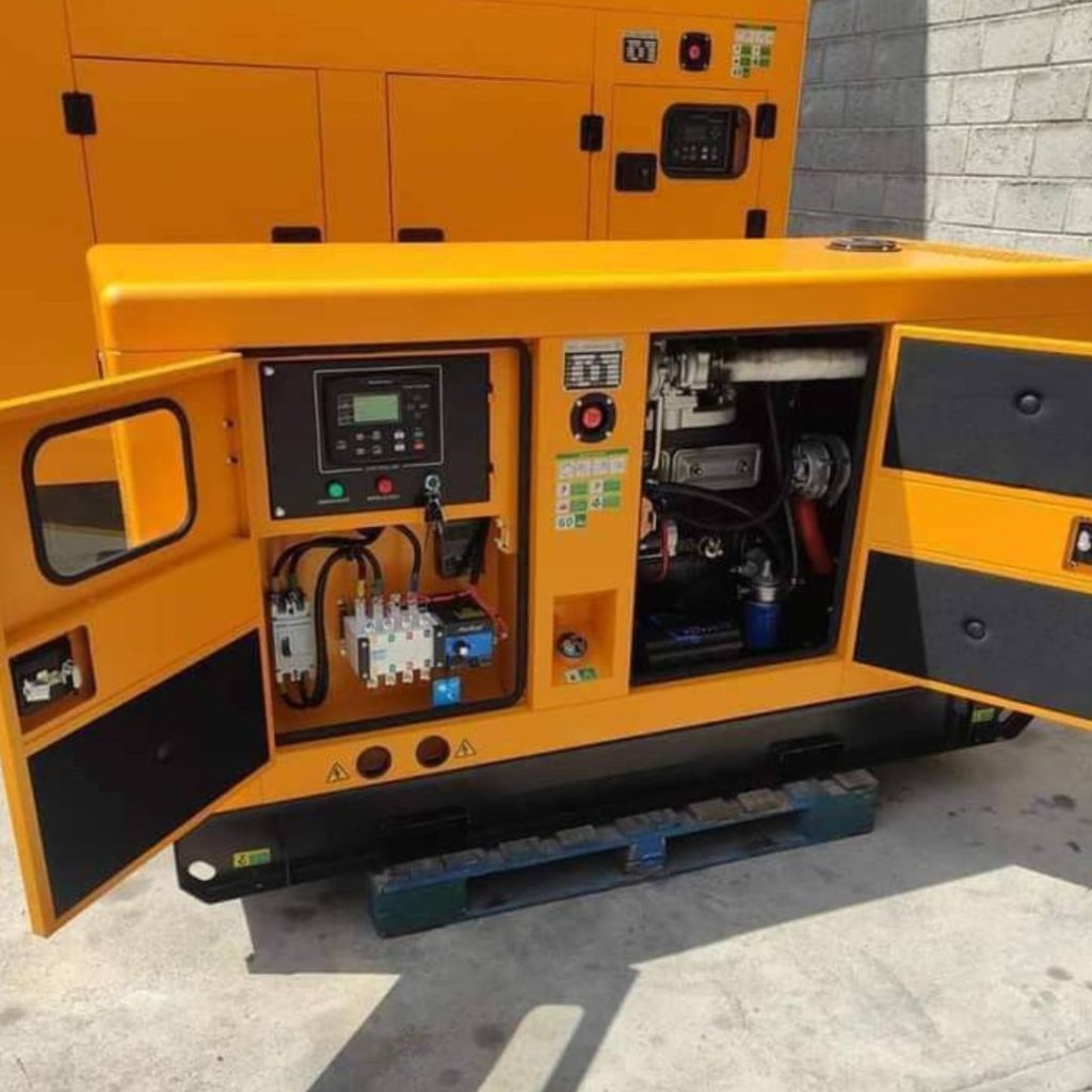Marine Open Genset Rental E1 Cat 500 kVA